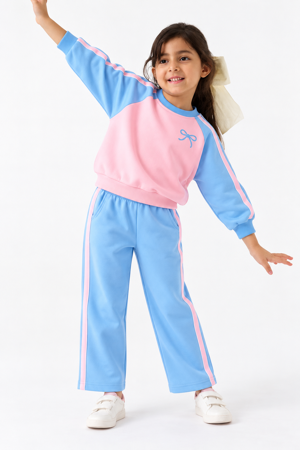 PASTEL BOW GIRLS WINTER TRACKSUIT