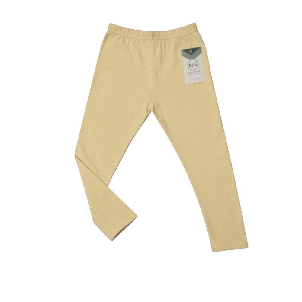 Beige Lycra Comfy Tights