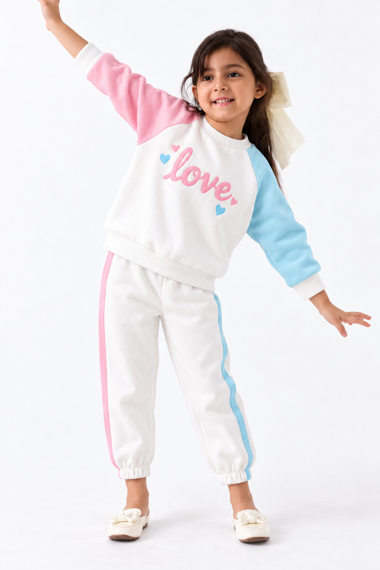 PASTEL LOVE GIRLS WINTER TRACKSUIT