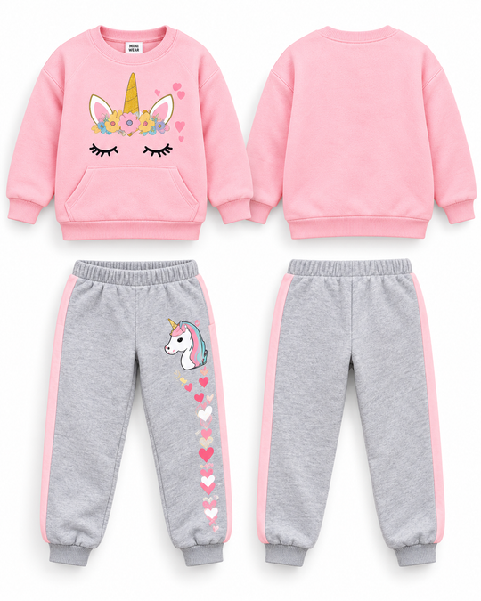 UNICORN DREAM GIRLS FLEECE TRACKSUIT