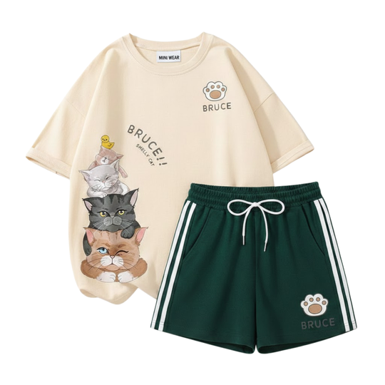 BRUCE CAT SHORT SET
