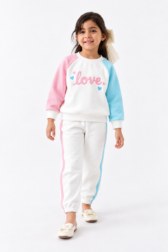 PASTEL LOVE GIRLS WINTER TRACKSUIT