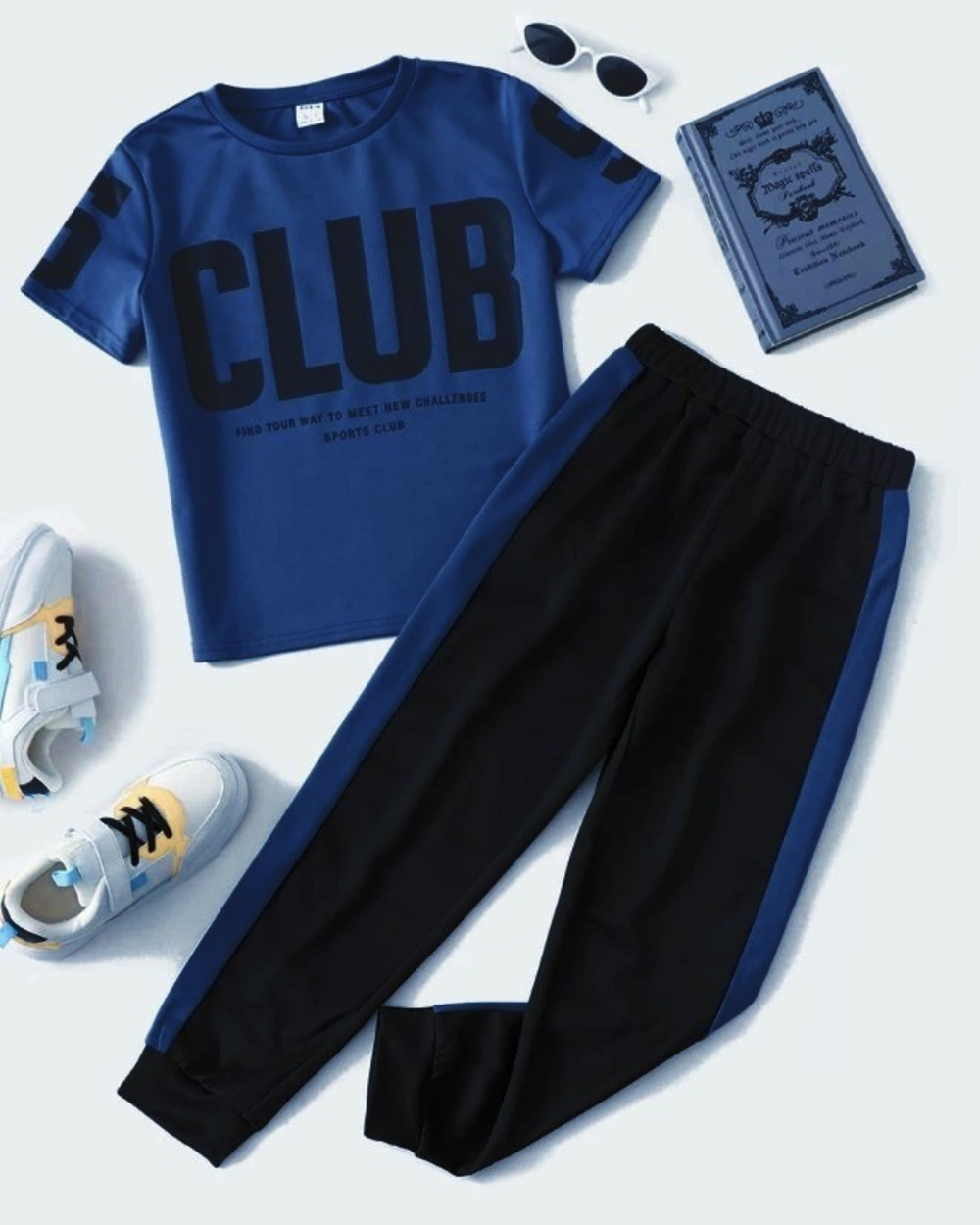 BOYS CLUB SUMMER TROUSER SET