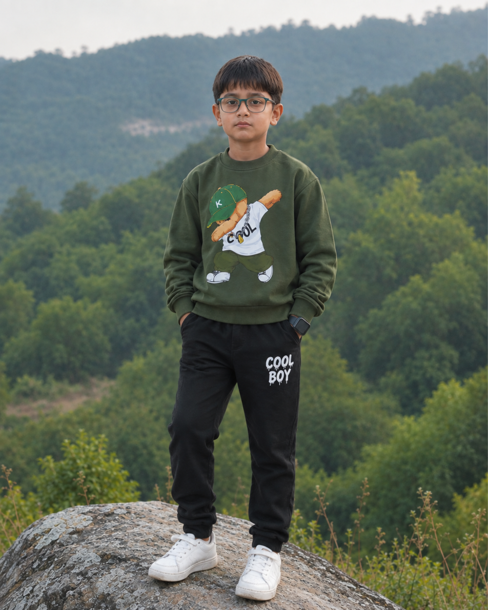 COOL BOY FLEECE WINTER TRACKSUIT