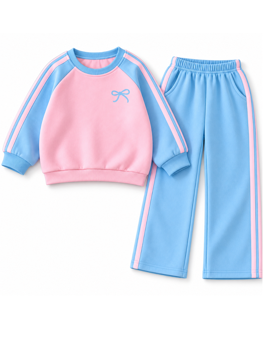 PASTEL BOW GIRLS WINTER TRACKSUIT