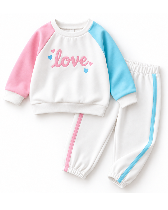 PASTEL LOVE GIRLS WINTER TRACKSUIT