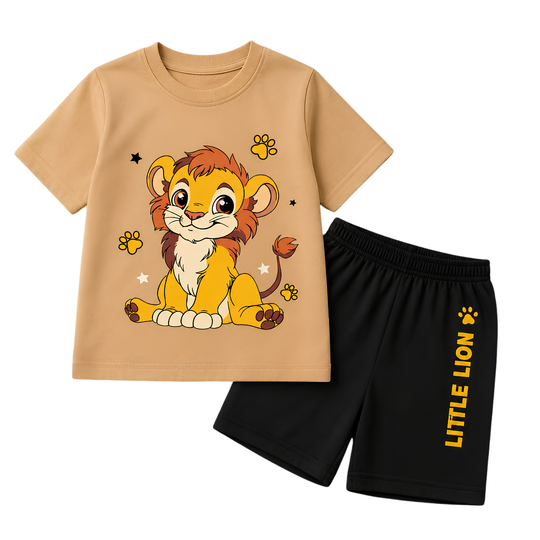 CAMEL LITTLE LION SUMMER SHORT SET
