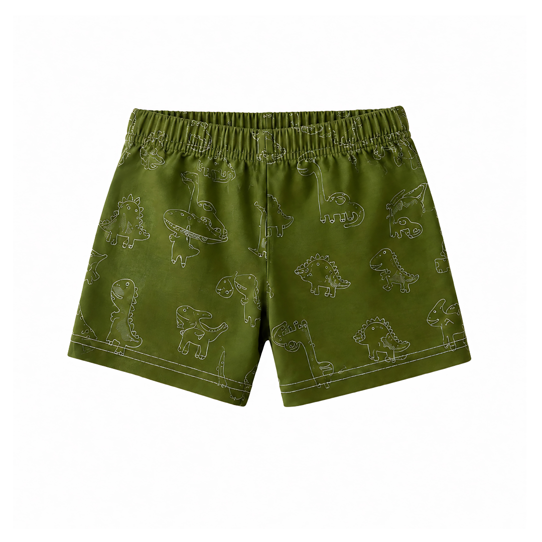 DINO BUDDY SUMMER SHORT SET FOR KIDS