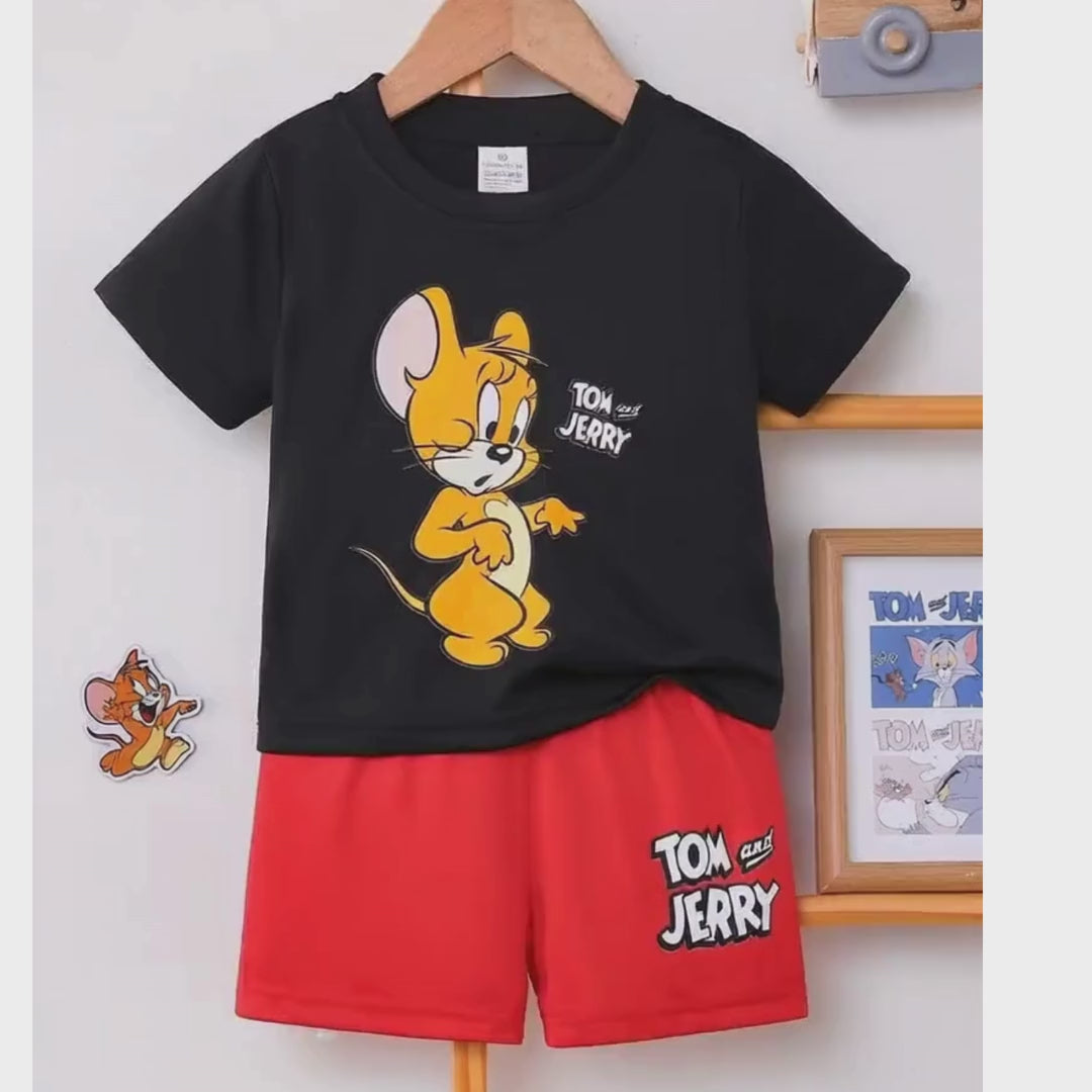 TOM & JERRY KIDS SUMMER SHORT SET