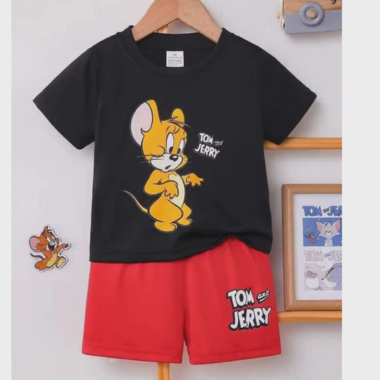 TOM & JERRY KIDS SUMMER SHORT SET